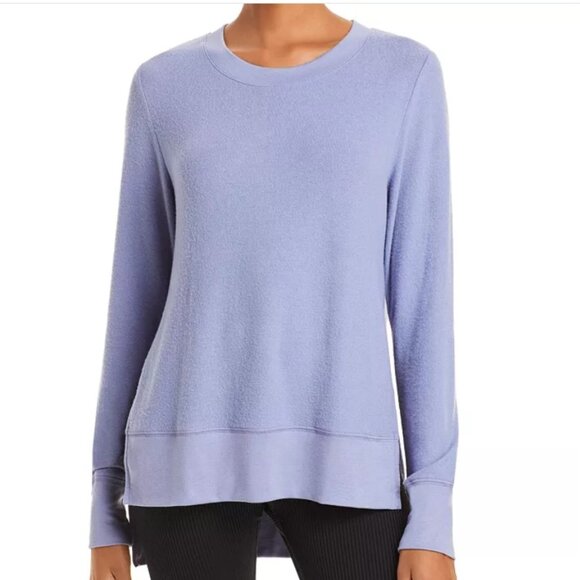 ALO Yoga Women's Gray Glimpse Long Sleeve Sweater Top - Size L large‎ - Picture 5 of 5